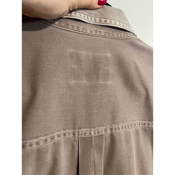 Adirondack Outdoors Shirt Khaki L Sportsman Fishing Neutral Retro Hunting - Picture 10 of 12